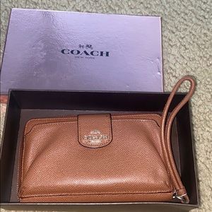 Coach phone wallet